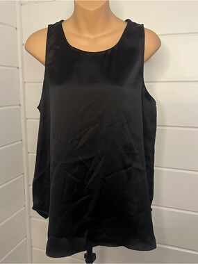 NWT Zara Black Sleeveless Top. Size: Medium Women’s.